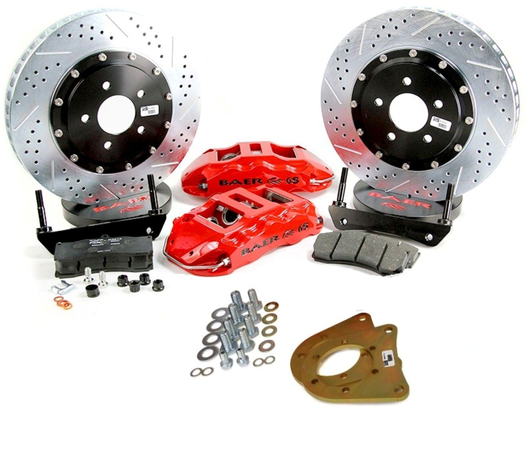 Baer 14" Extreme+ Front Brake Kit, Black, SDZ (1971-1988 Chevrolet, GMC Fitments) - 4301621B