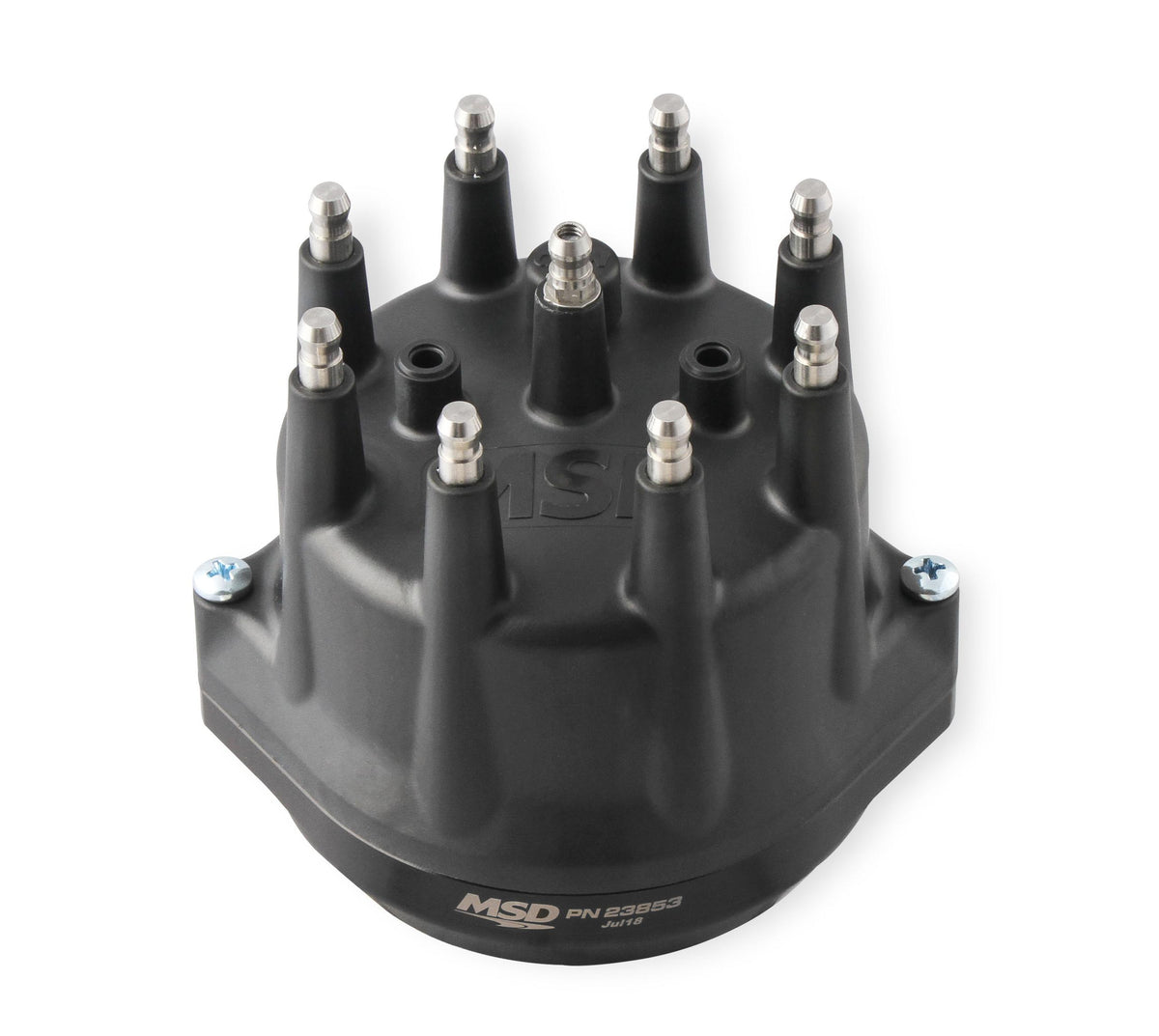 Black, Oldsmobile V8 Dual Sync Distributor.  - 23853