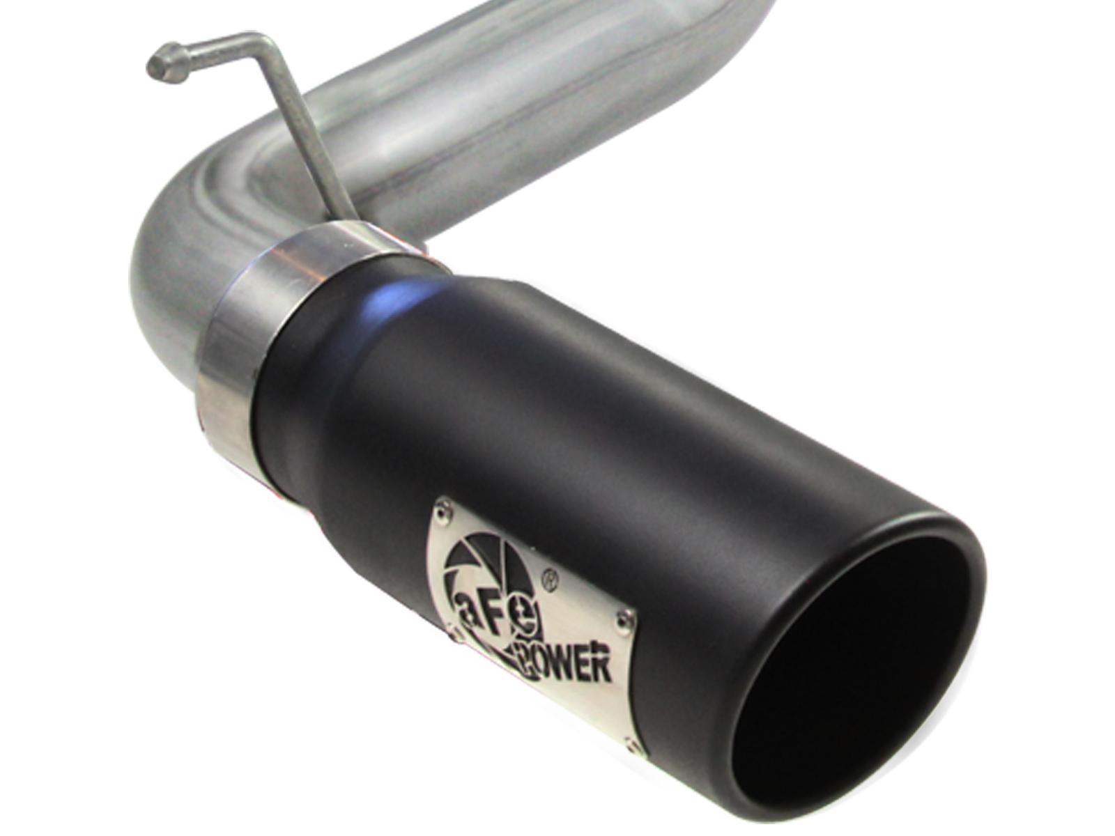 AFE MACH Force-Xp 2-1/2in 409 Stainless Steel Cat-Back Exhaust System w/Black Tip (2013-2014 Tacoma, Tacoma, Tacoma) - 49-46021-B
