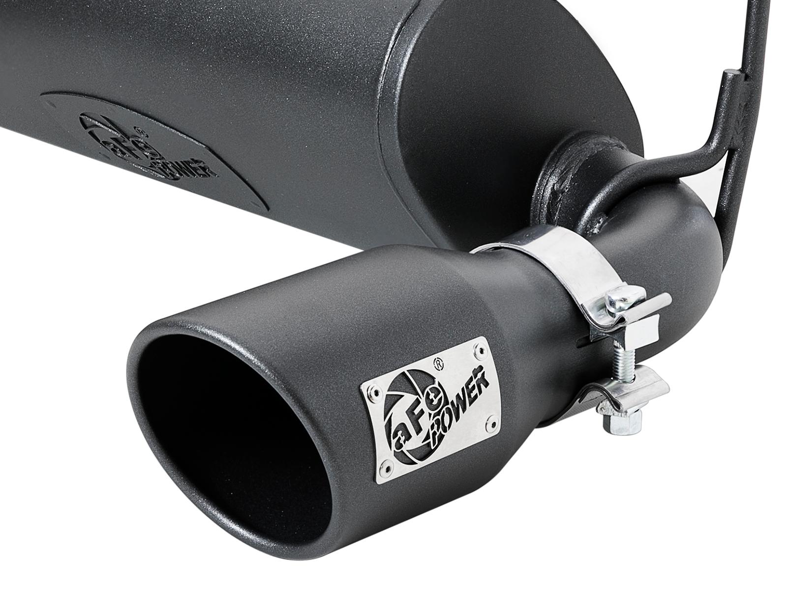 AFE Cat-Back Exhaust System (2018-2020 Jeep Wrangler V6-3.6L) - 49-48066-B