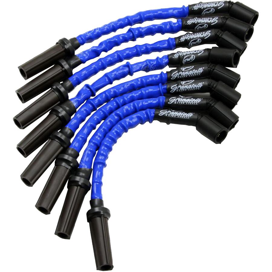 Granatelli Hi-Perf C-N-P Ignition Wire Connector Kit (2007-2021 Chevrolet, GMC, Cadillac, Hummer Fitment) - 28-1545HTBL