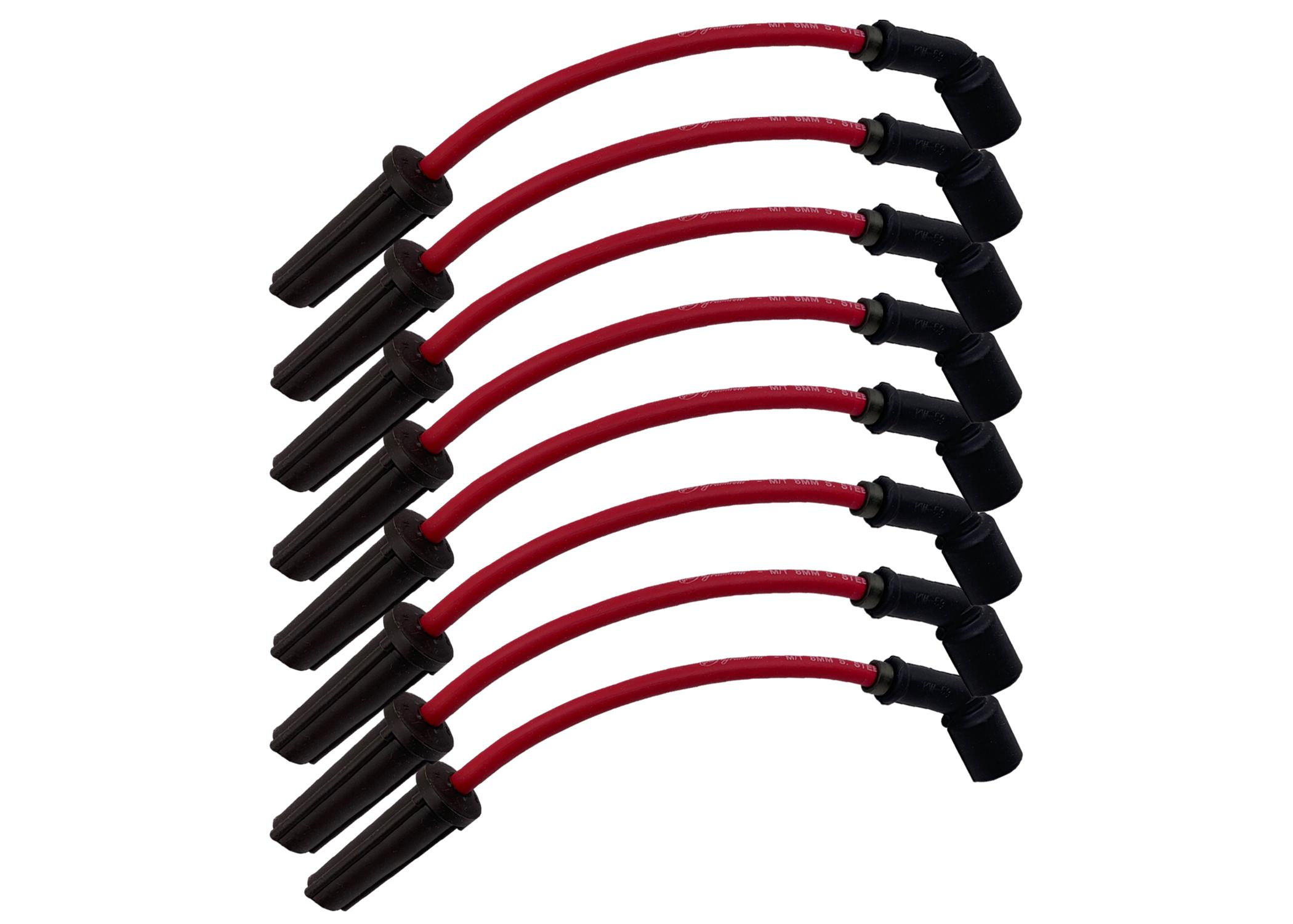 Granatelli Hi-Perf Coil-Near-Plug Ignition Wire Connector Kit (2007-2021 Chevrolet, GMC, Cadillac, Hummer Fitment) - 28-1545S-R