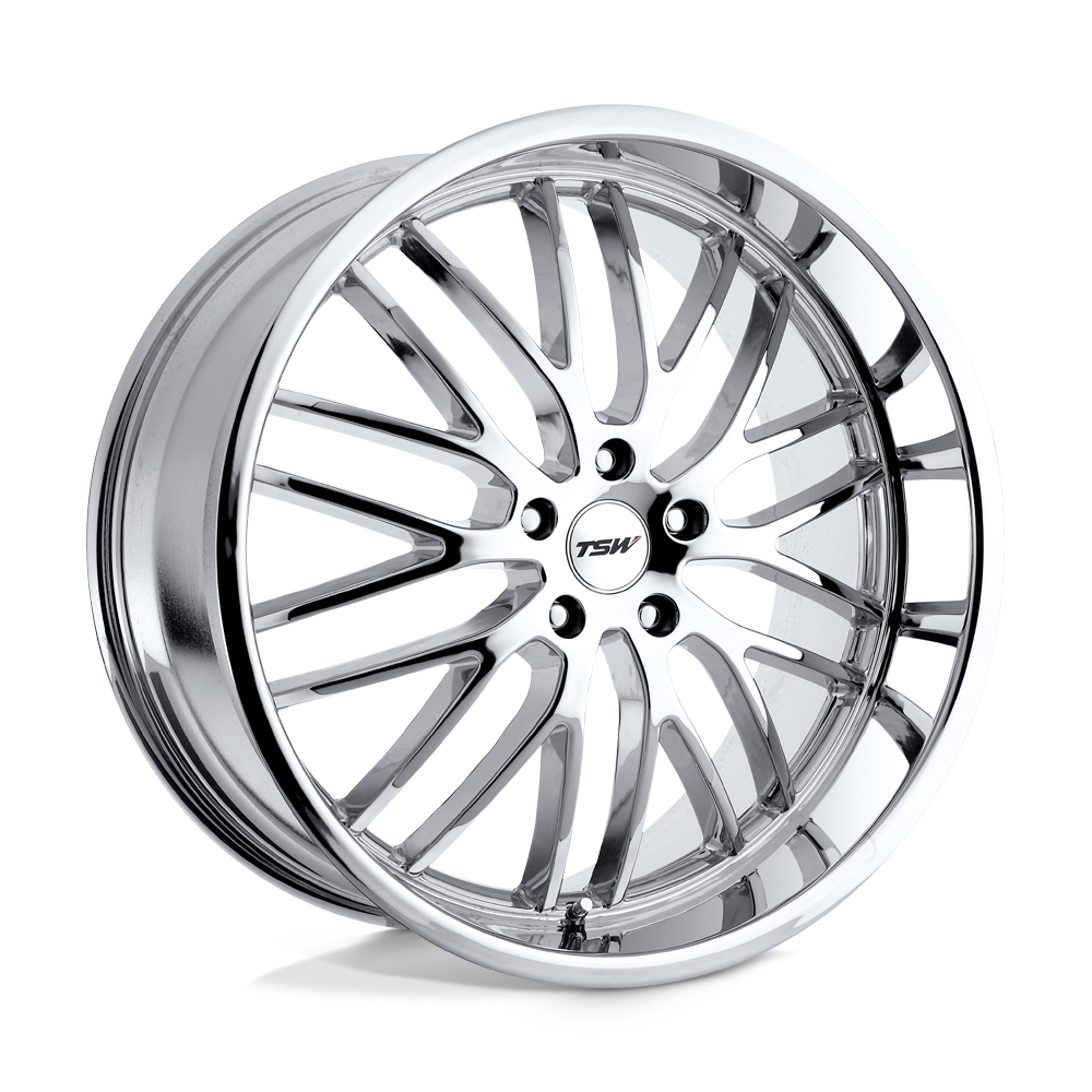 TSW Wheels Snetterton 17X8 in Chrome - 5X112 Bolt, 45 Offset - 1780SNT455112C72