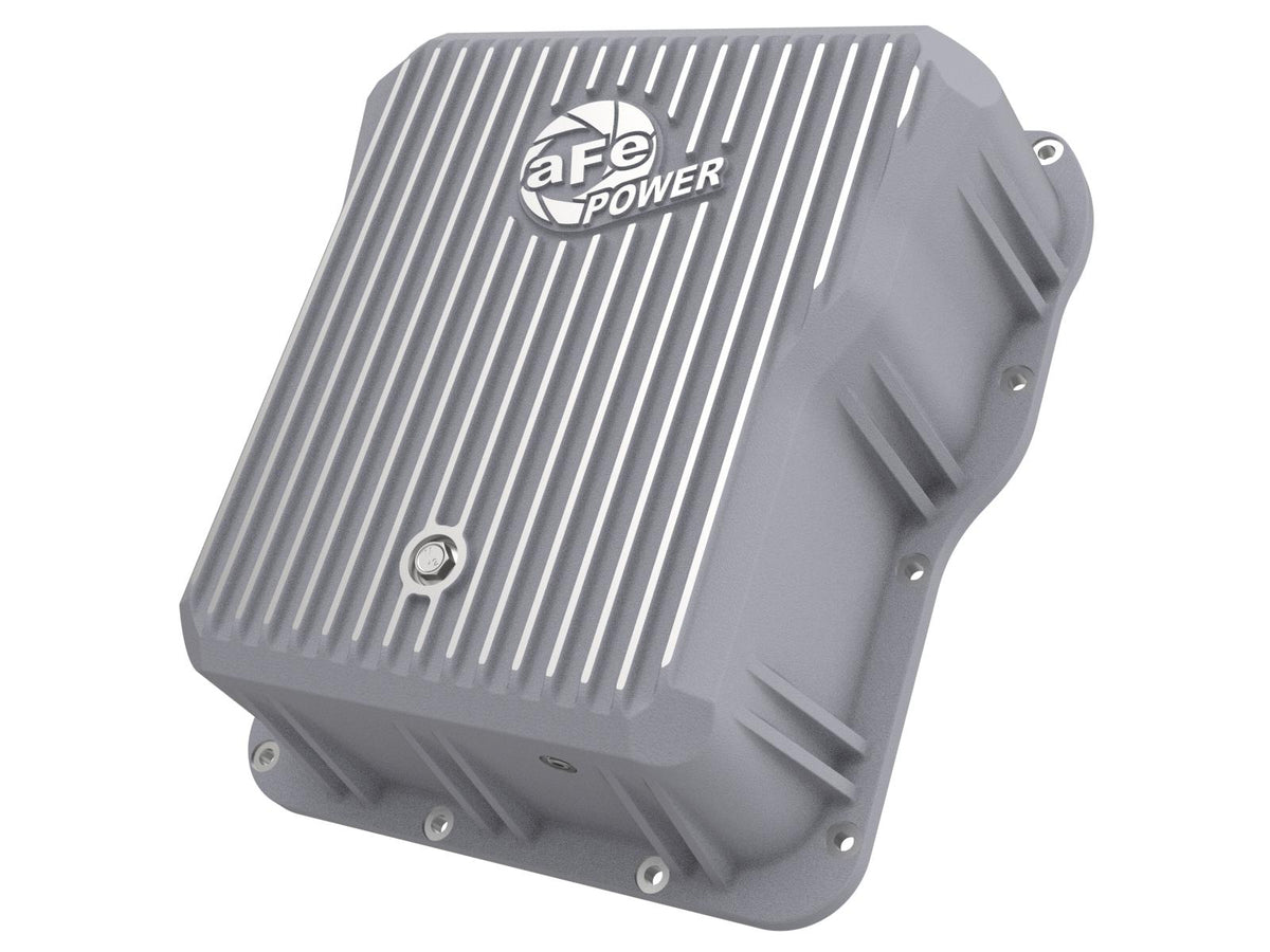 aFe POWER Transmission Pan Raw w/ Machined Fins - 46-70070