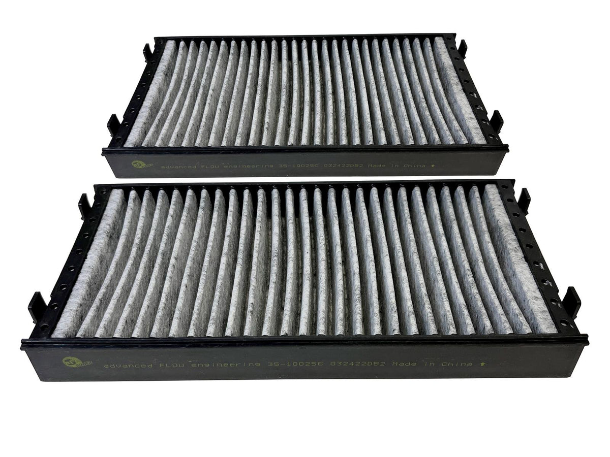 AFE aFe POWER Carbon Cabin Air Filter Various BMW X5/X6 Models 07-19 - 35-10025C-MB