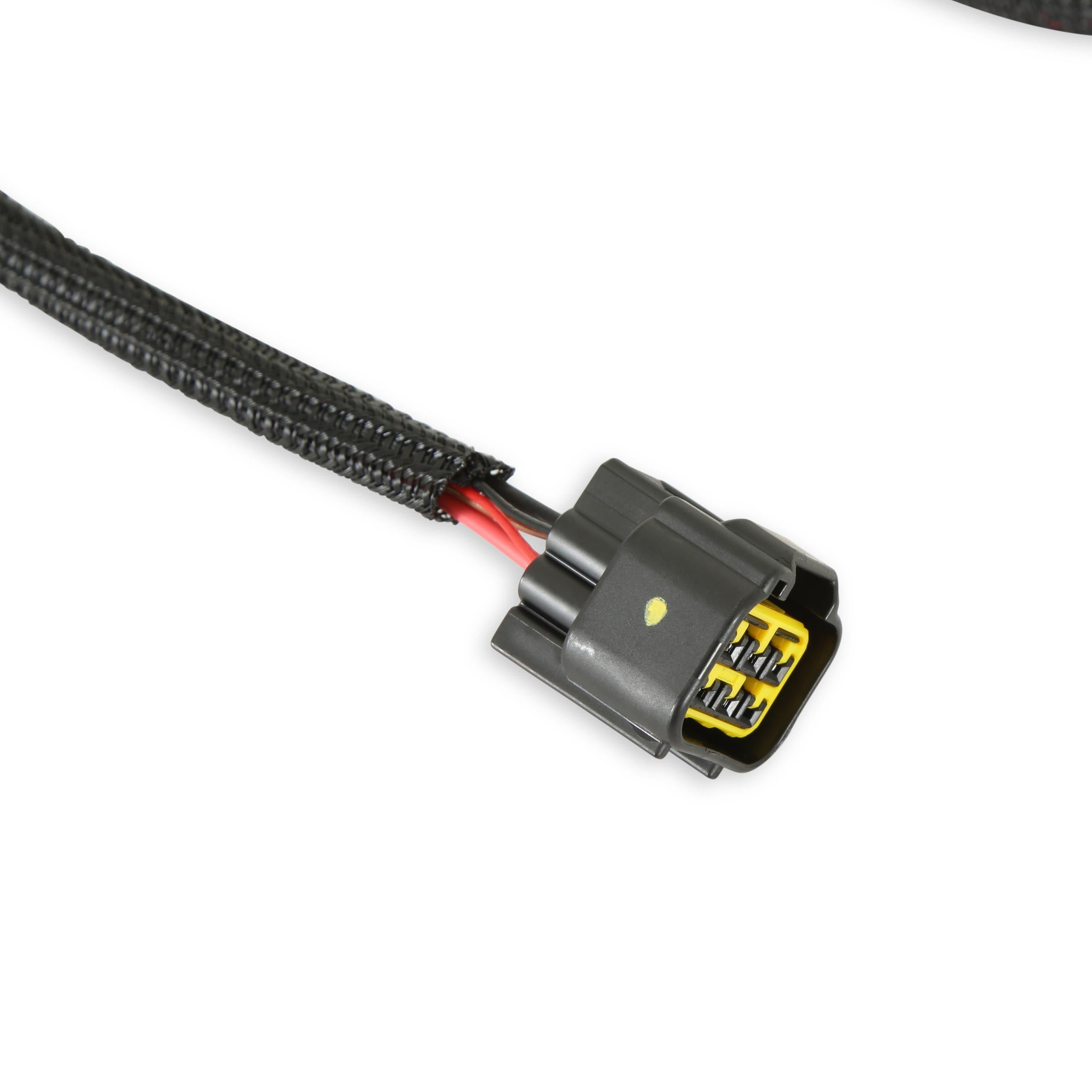 Power Grid 4-Connector Hub - Black Housing.  - 77403