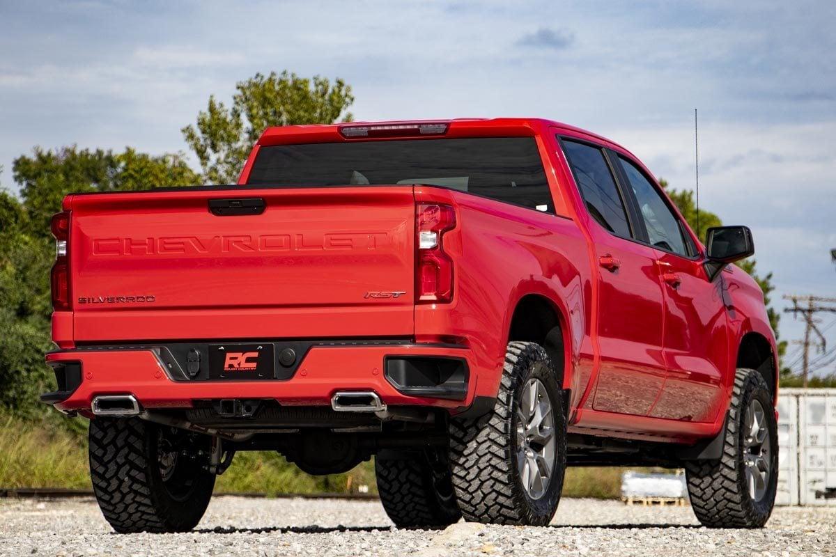 Rough Country 3.5 Inch Lift Kit Vertex/V2 Rear Mono Leaf Chevy Silverado 1500 (22-24) (2022-2024 Silverado 1500) - 28257