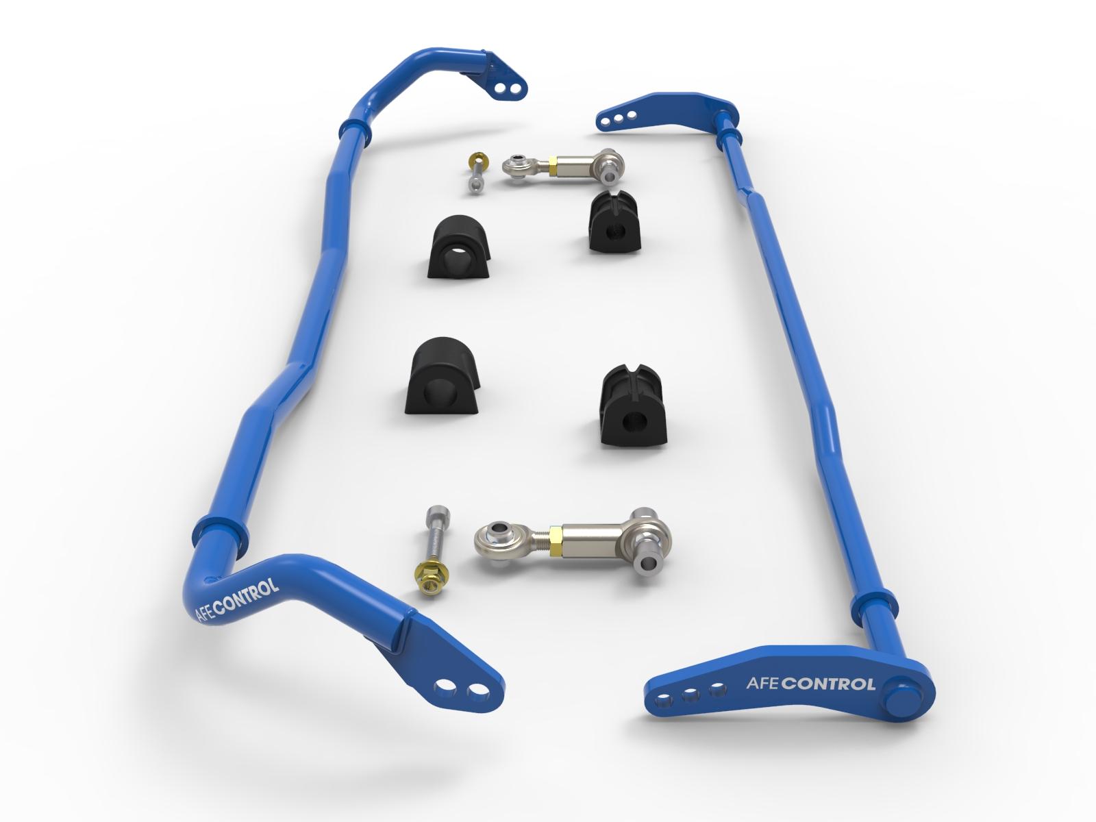 AFE aFe CONTROL Front and Rear Sway Bar Set Blue Toyota GR86/FR-S/BRZ 13-23 H4-2.0L/2.4L - 440-722001-L