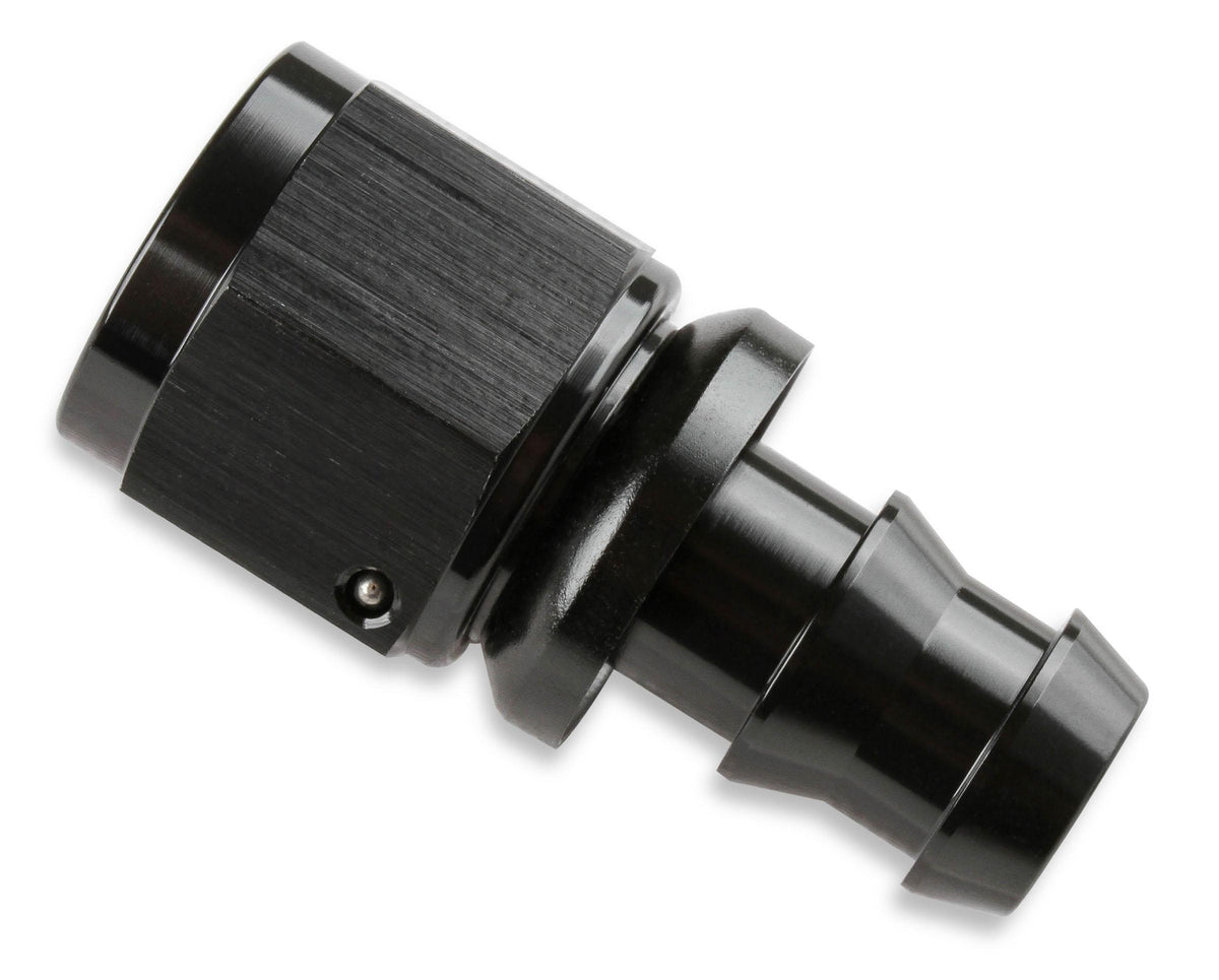 Mr. Gasket -10 AN Straight Push-On Hose Ends - Black.  - 200110-BL