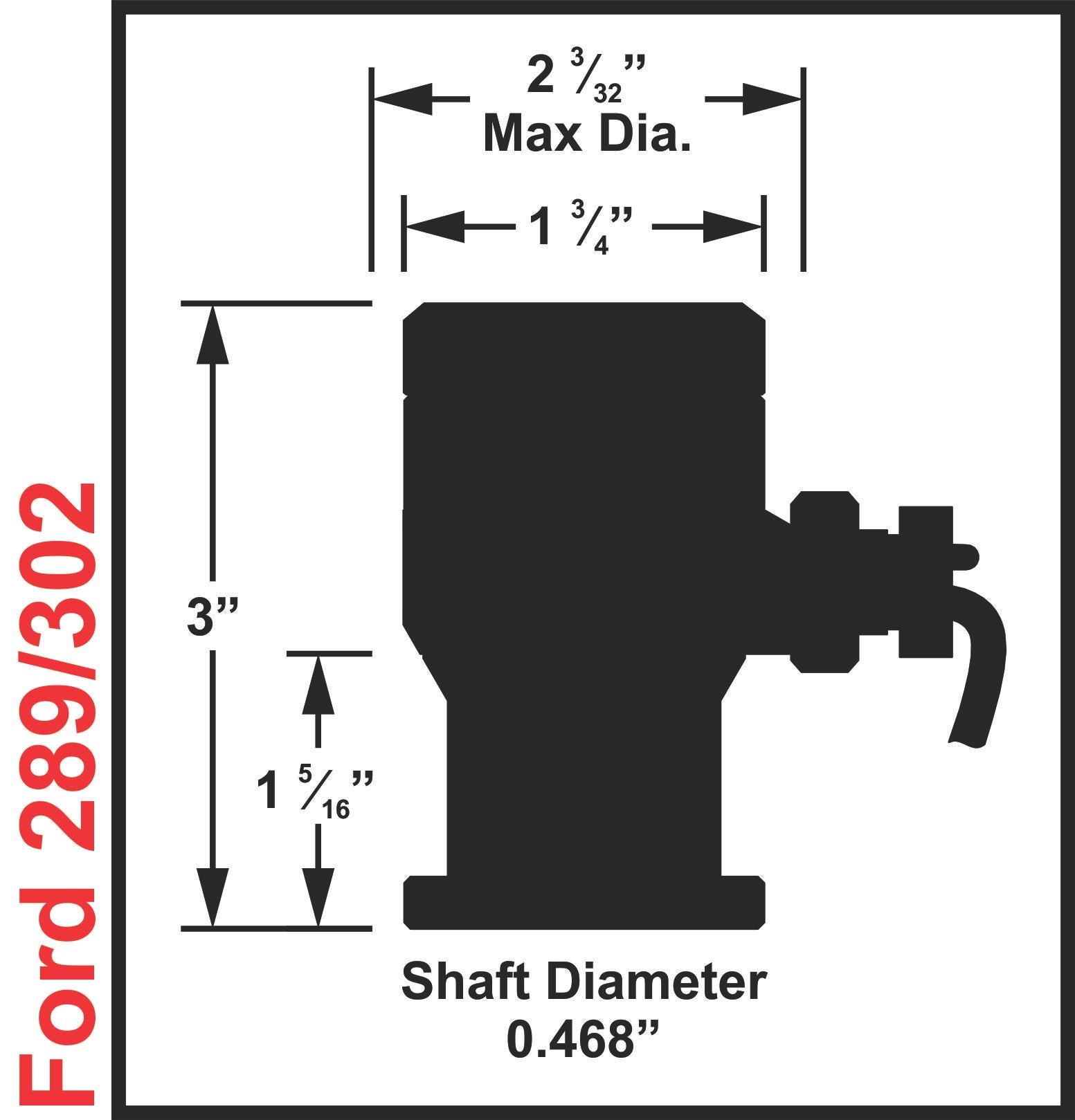 Msd 85221 Cam Sync Plug, Ford 289 / 302