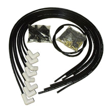 TAYLOR CABLE 8mm Spiro Pro White Ceramic Boot Race Fit Wire Set 90? Black - 75030