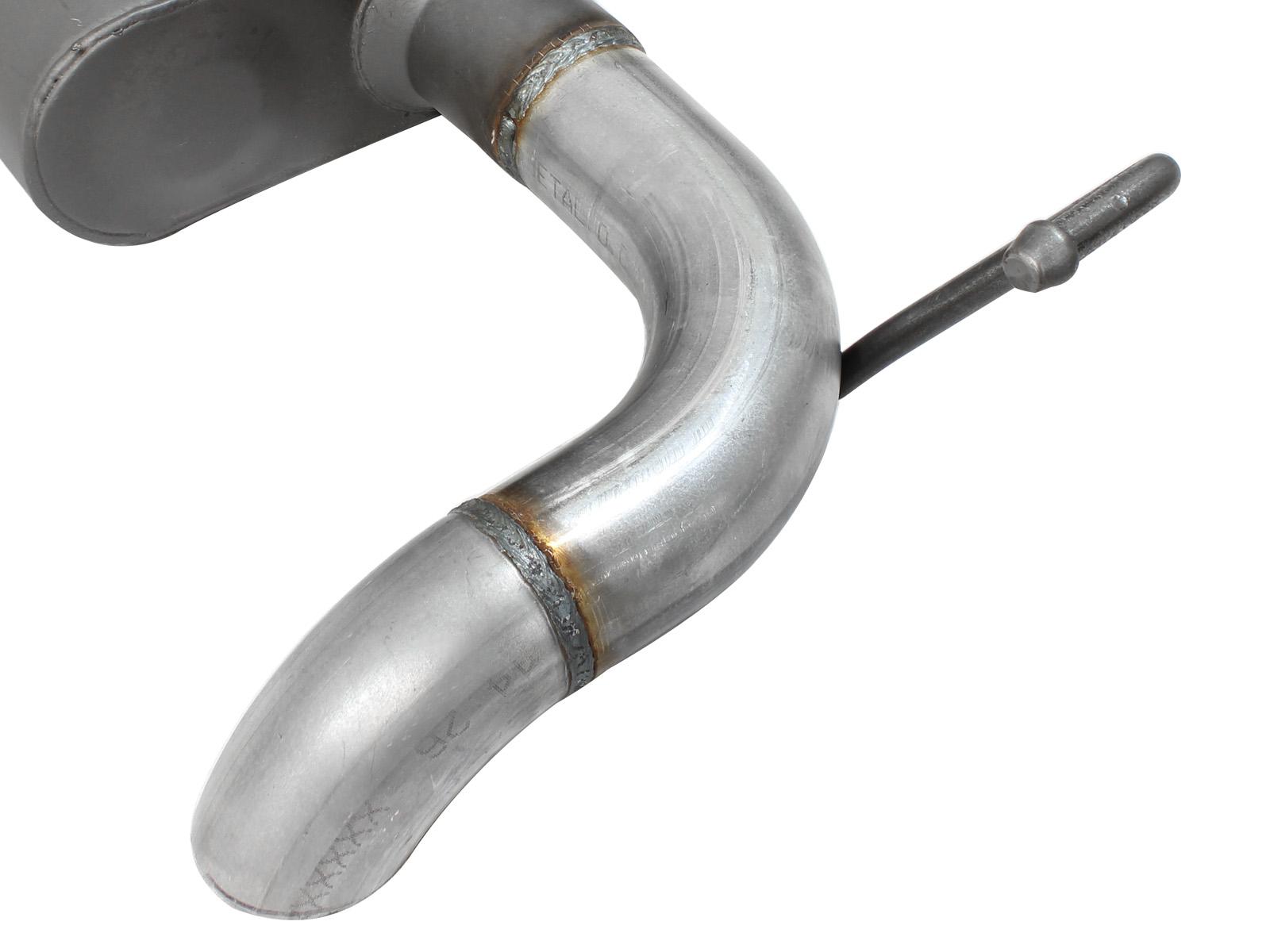 AFE Scorpion 2-1/2 IN Aluminized Steel Axle-Back Hi-Tuck Exhaust System - 49-08046