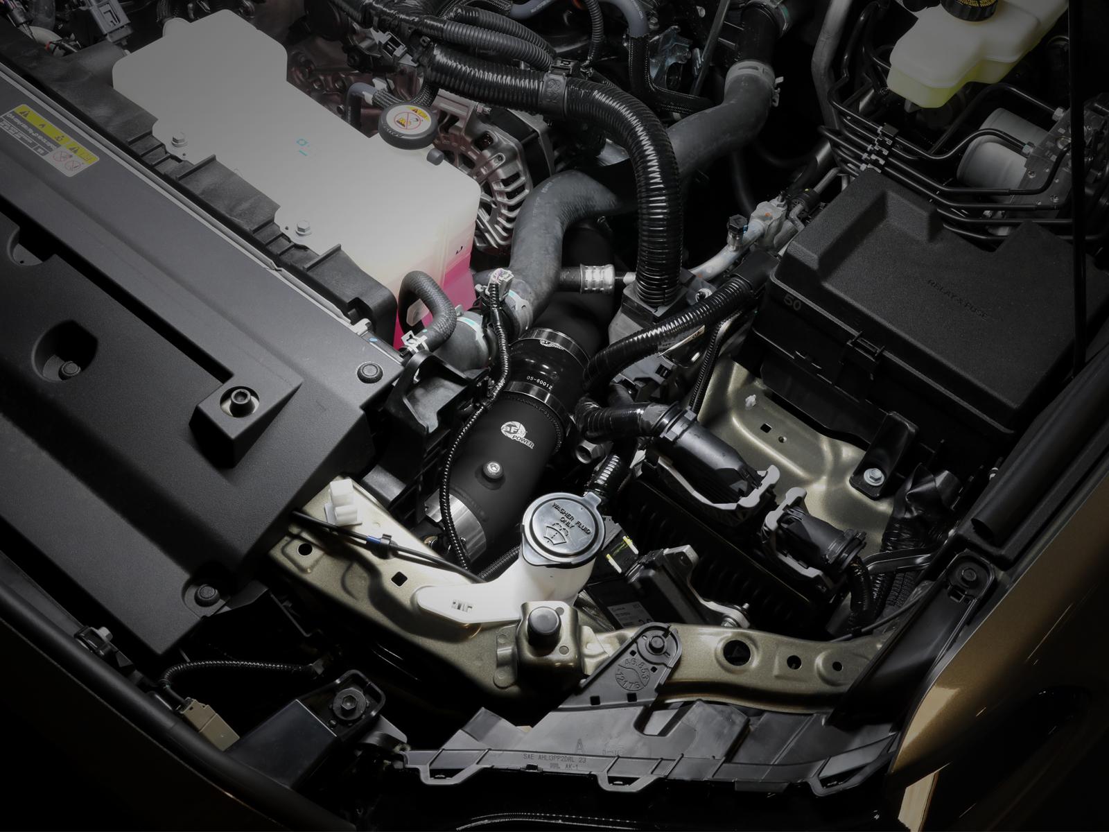 AFE BladeRunner 2-1/2 IN & 3 IN Aluminum Hot and Cold Charge Pipe Kit Black (2024 Land Cruiser , Tacoma) - 46-20724-B