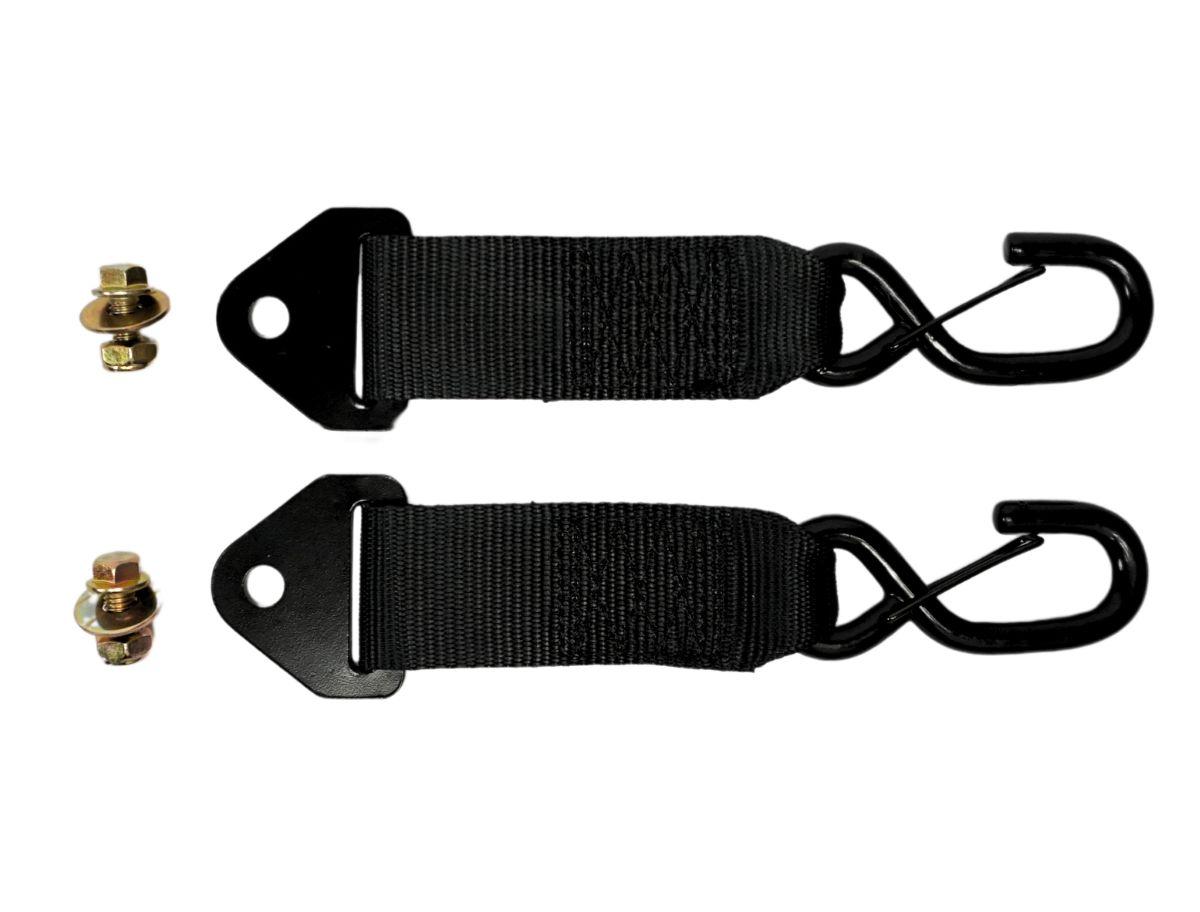 SpeedStrap 2 Inch x 10 Inch S-Hook Adapters for Retractable Tie-Down Straps 2 Pack - 28500-SH