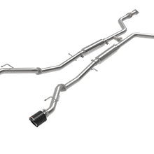 AFE Takeda 2-1/2 IN 304 Stainless Steel Cat-Back Exhaust System w/ Carbon Fiber Tips Nissan Z 2023 V6-3.0L (tt) (49-36138-C) - 49-36138-C