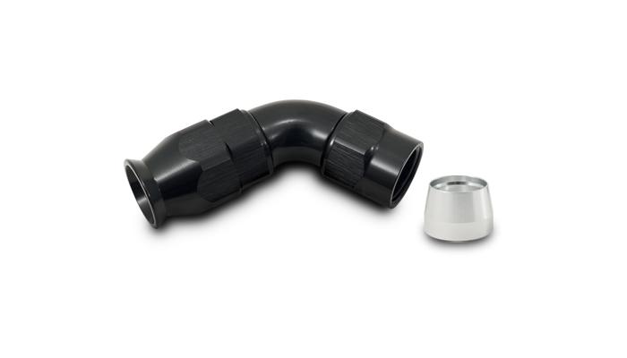 Vibrant Performance 60 Degree High Flow Hose End Fitting For Ptfe Lined Hose, -6An - 28606