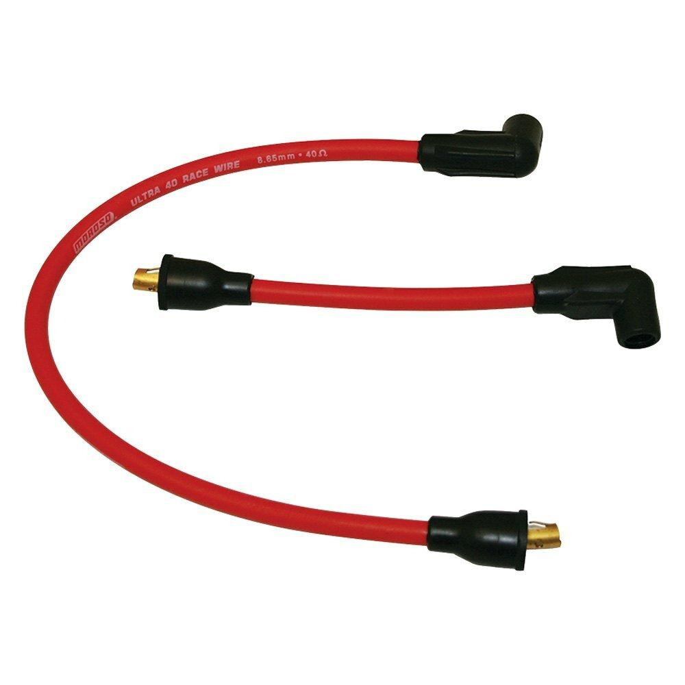 Moroso WIRE SET, ULTRA 40, H-D, FL '80 - '84, FXST, FLST '84 - ' 89, FXD '91 - '98 RED - 28622