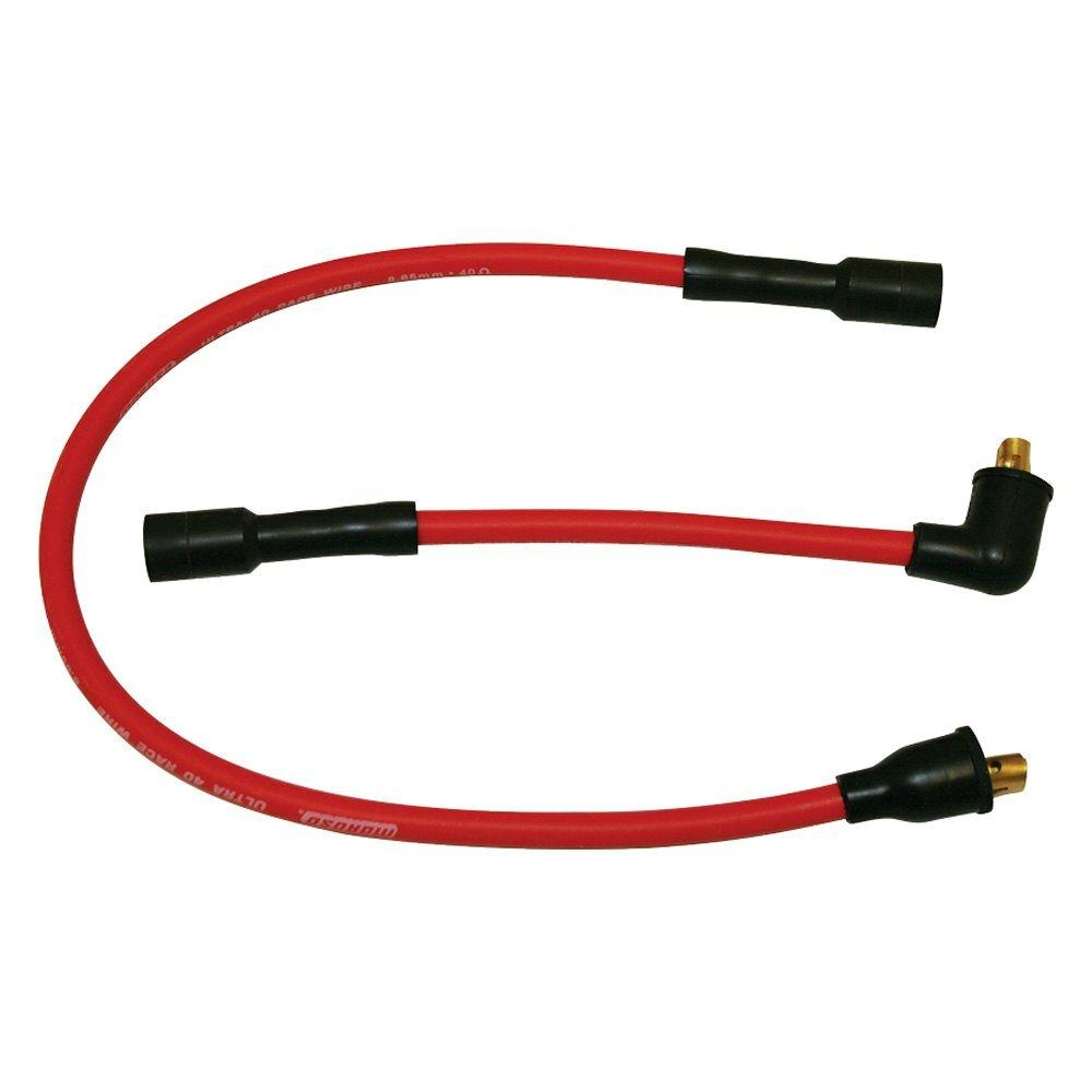 Moroso WIRE SET, ULTRA 40, H-D XL (except 1200S) '86 - '03 RED - 28625