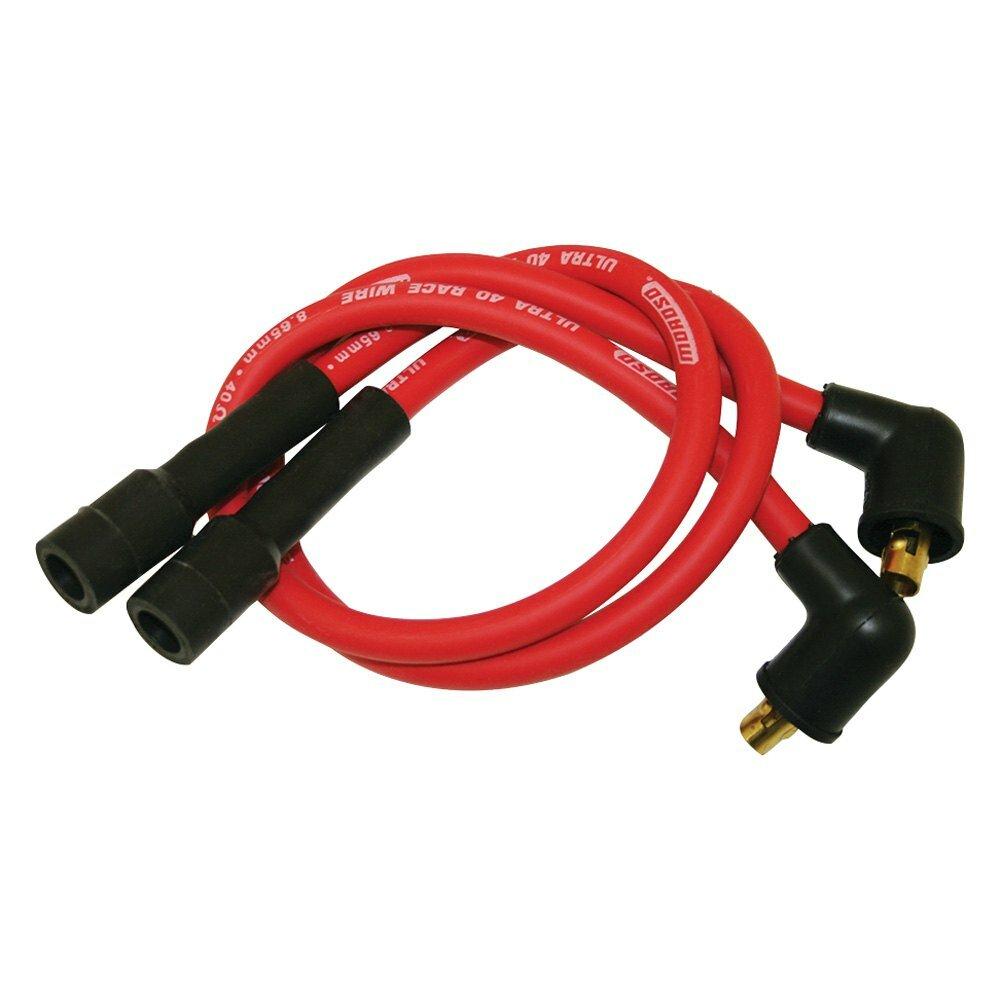 Moroso WIRE SET, ULTRA 40, H-D FLT, FLHT, FLHR, FLTR '97 - '98 RED - 28626
