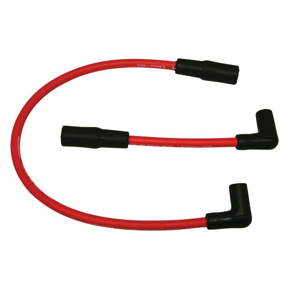 Moroso WIRE SET, ULTRA 40, H-D FXD, FXDWG '99 - '13 RED - 28627