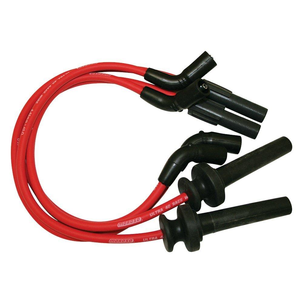 Moroso WIRE SET, ULTRA 40, H-D XL1200S '98 - '03 RED - 28628