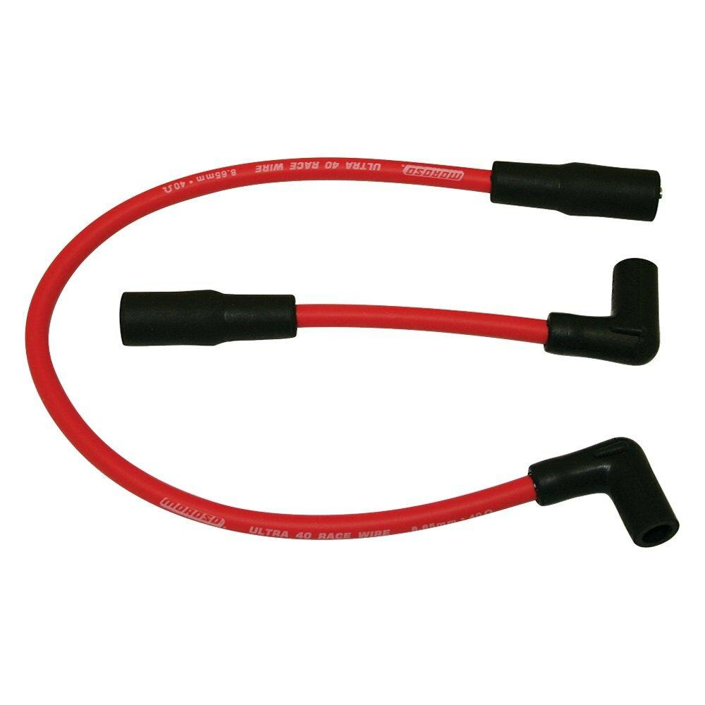 Moroso WIRE SET, ULTRA 40, H-D FLST, FXST '00 -'13 RED - 28629