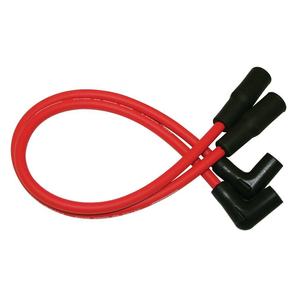 Moroso WIRE SET, ULTRA 40, H-D XL '04-'06 RED - 28630