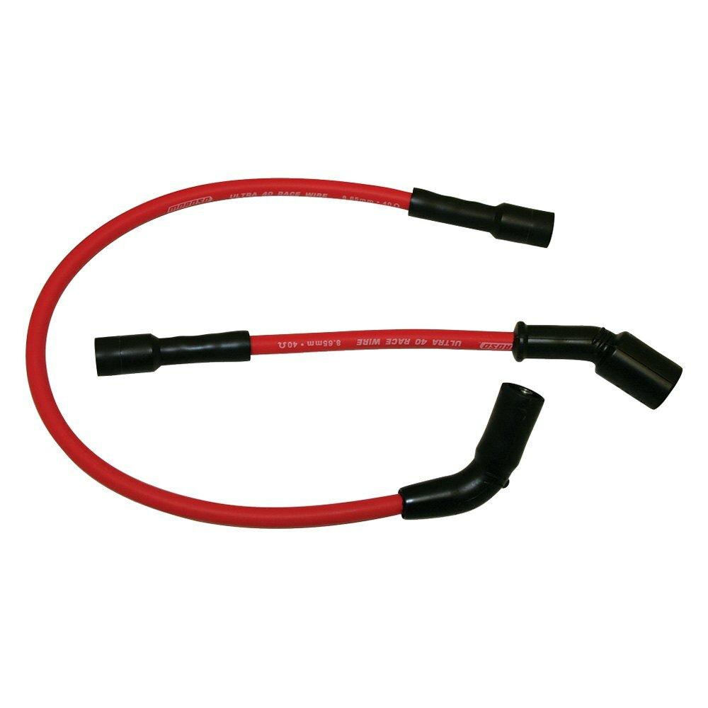 Moroso WIRE SET, ULTRA 40, H-D XL '07-'13, RED - 28631
