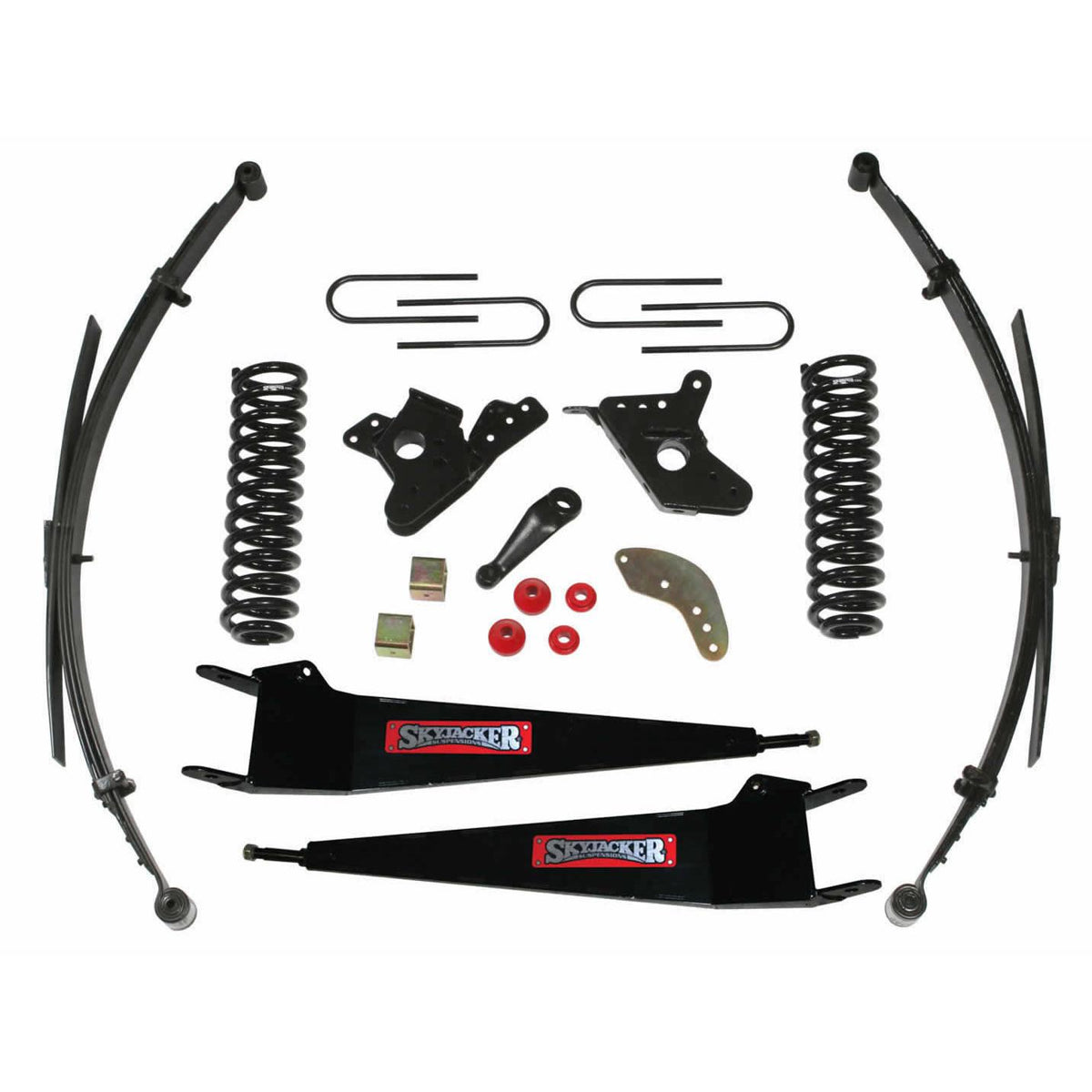 Skyjacker Bronco Class II Lift Kit 6 Inch Lift 80-96 Bronco Includes Front/Rear Springs Radius Arm Brackets Pitman Arm Bump Stops Rear UBolt Kit - 286BKS-A