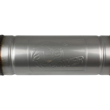 AFE MACH Force-Xp 304 Stainless Steel Muffler (2-1/2 IN ID Center/Center x 9 IN Dia. x 14 IN L - Round Body) - 49M30045