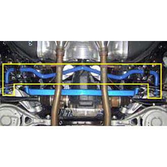 Cusco Rear Sway Bar Set, 25mm OD Solid (+111% vs OE 23mm OD), Infiniti G37 Sedan (KV36) / Coupe (CKV36), '09-'13 EX35/37 2WD(J50) & AWD(NJ50), '14-'15 Q60, '14-'17 QX50 (Base) - 288 311 B25