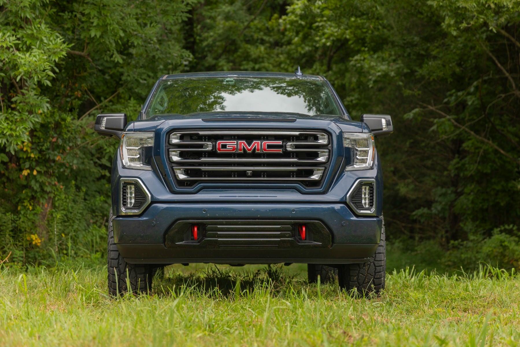 Rough Country 3.5 Inch Lift Kit Mono Leaf Rear Red GMC Sierra 1500 2WD/4WD (2019-2024) - 28830RED