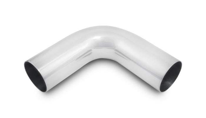 Vibrant Performance 2.25" O.D. Aluminum 90 Degree Bend - Polished - 2887