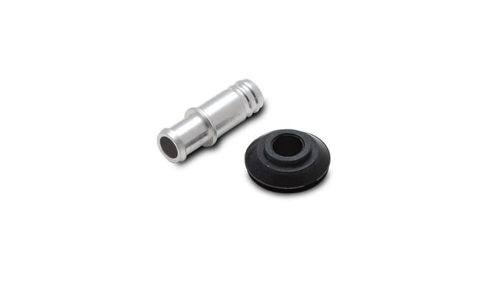 Vibrant Performance 10Mm O.D. Al Vacuum Line Fitting - Hard Mount - 2895