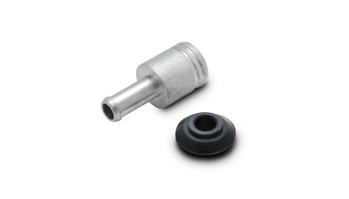 Vibrant Performance 19Mm O.D. Al Vacuum Line Fitting - Hard Mount - 2897