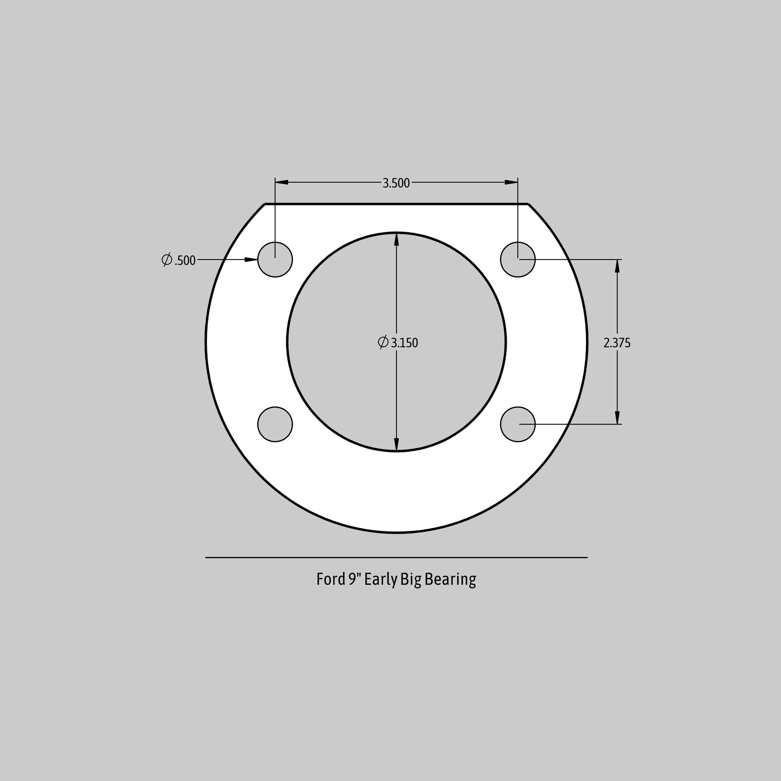 Baer 13" Pro+ Rear Brake Kit, Monster Green, SDZ - 4262148MG