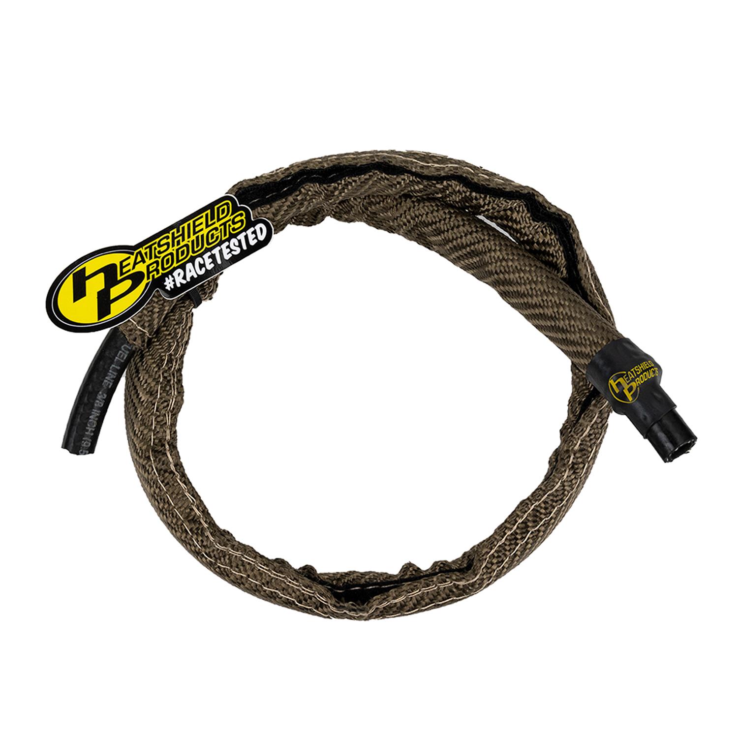 Heatshield Products Lava Tube Hook & Loop 1-1/2 In Id X 3 Ft - 280010