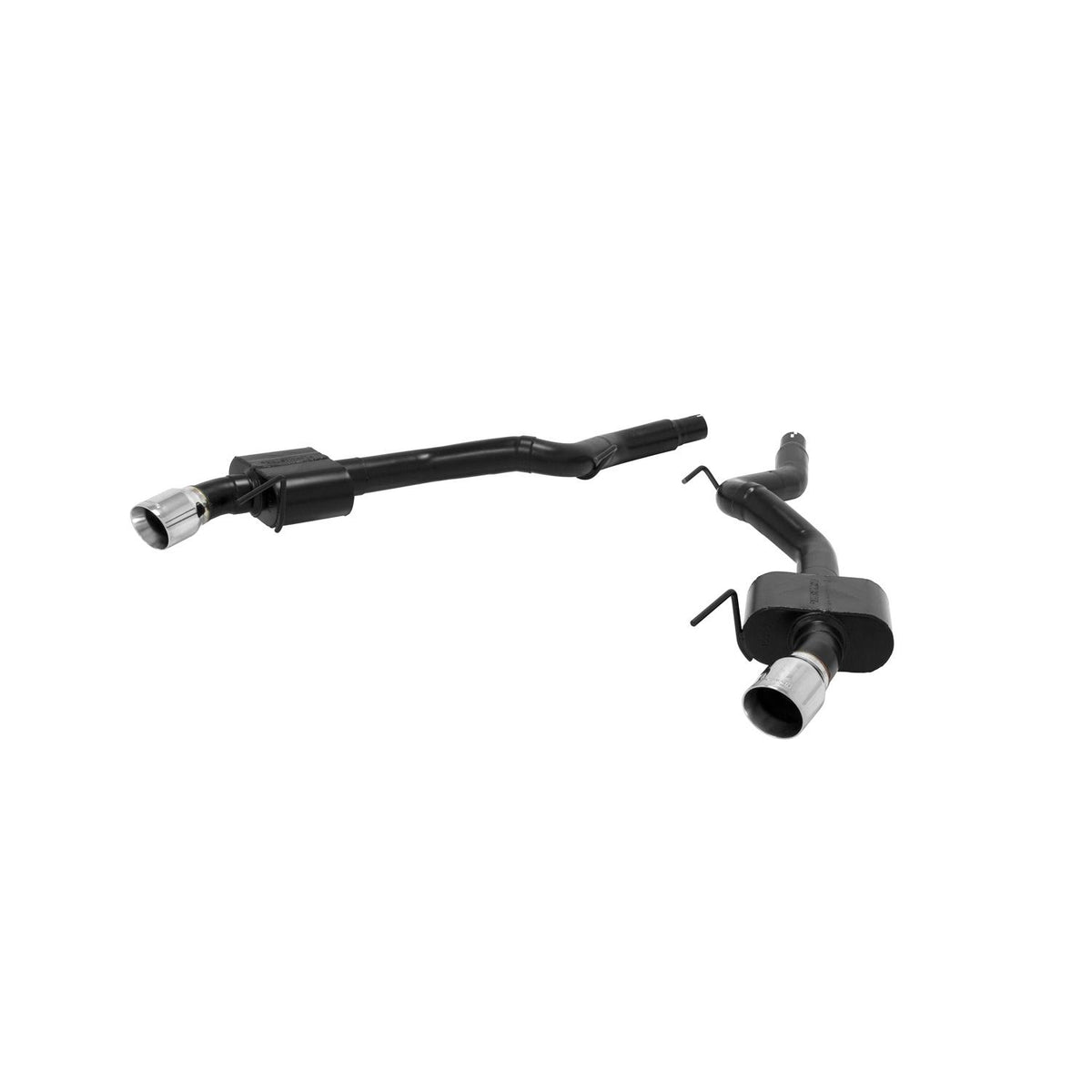 Flowmaster 3" American Thunder Axleback Exhaust System with 4" Polished Stainless Tips (2015-2026 Mustang Ecoboost / 2015-2017 V6) - 817748