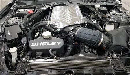 Shelby Performance Parts Fuse Box Cover - Black (2015-2022 Ford Mustang) - 29052