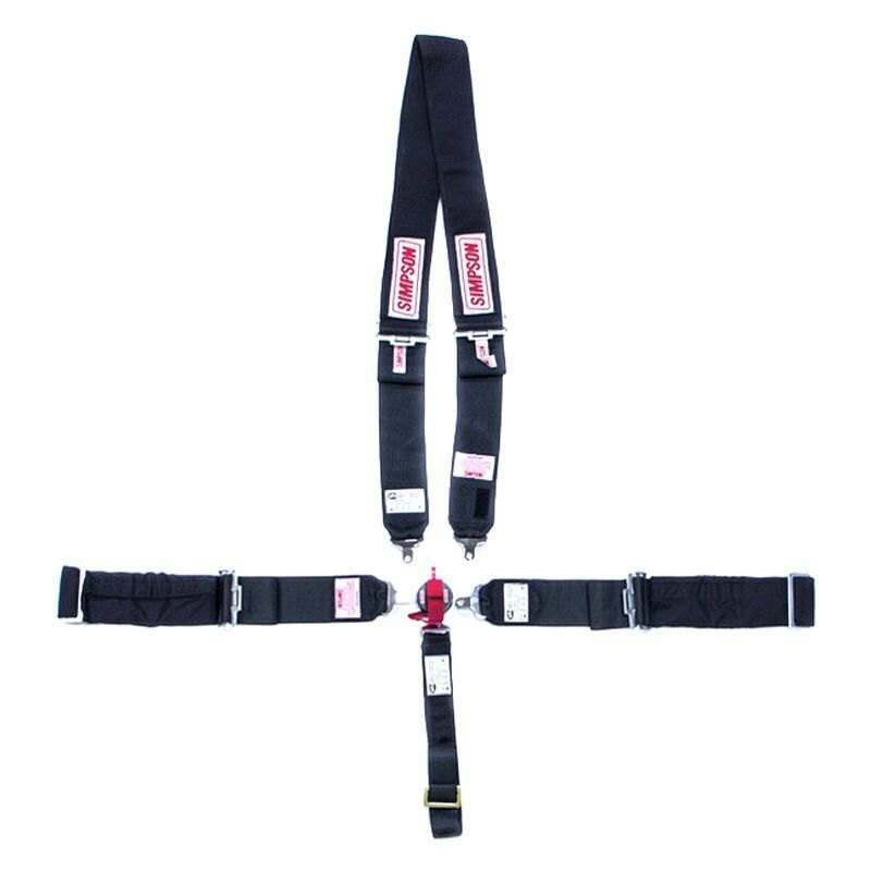 Simpson Racing Drag Camlock Harness - 29116BK