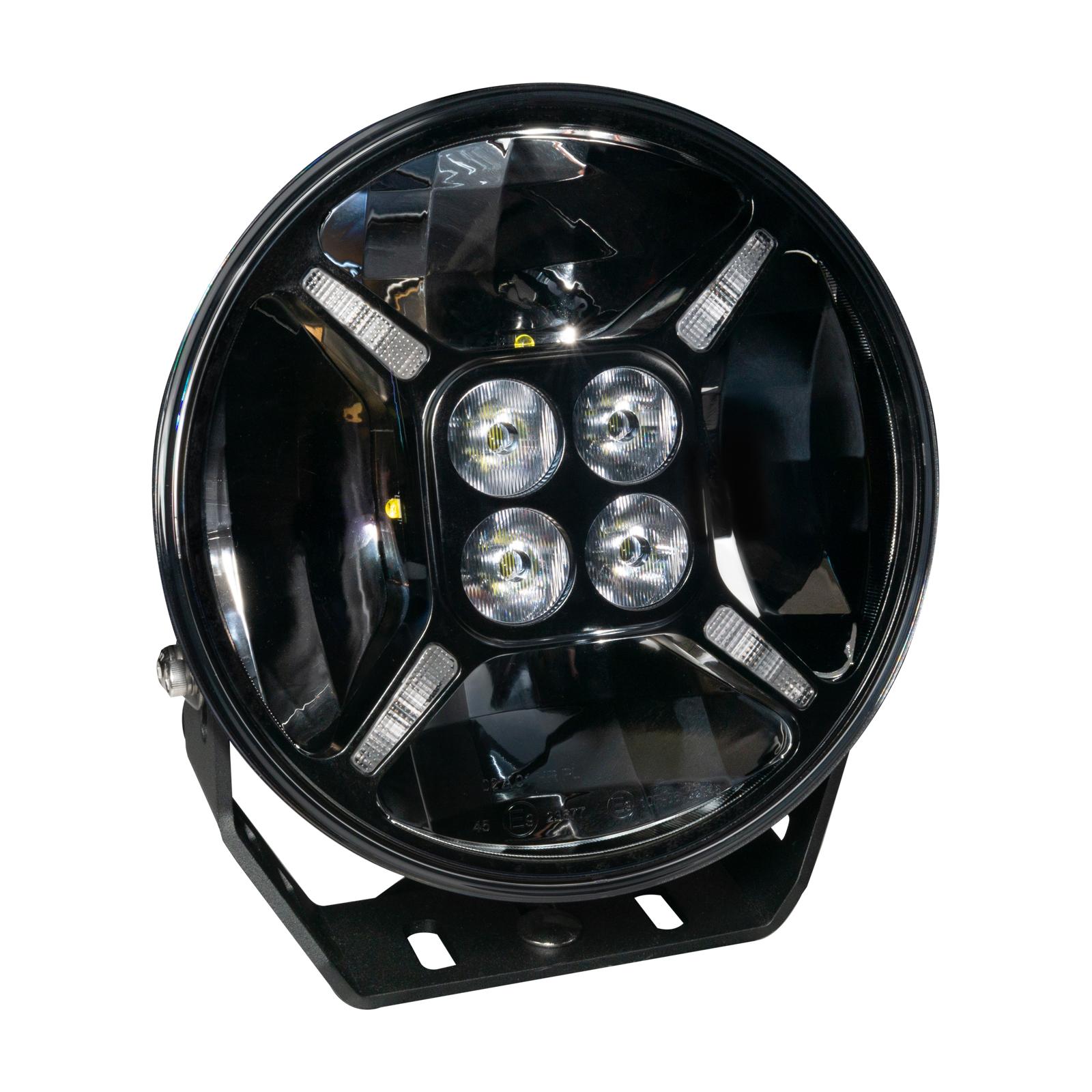 Oracle Lighting 9" Multifunction 120W LED Spotlight Round Post Mount - 2917-023