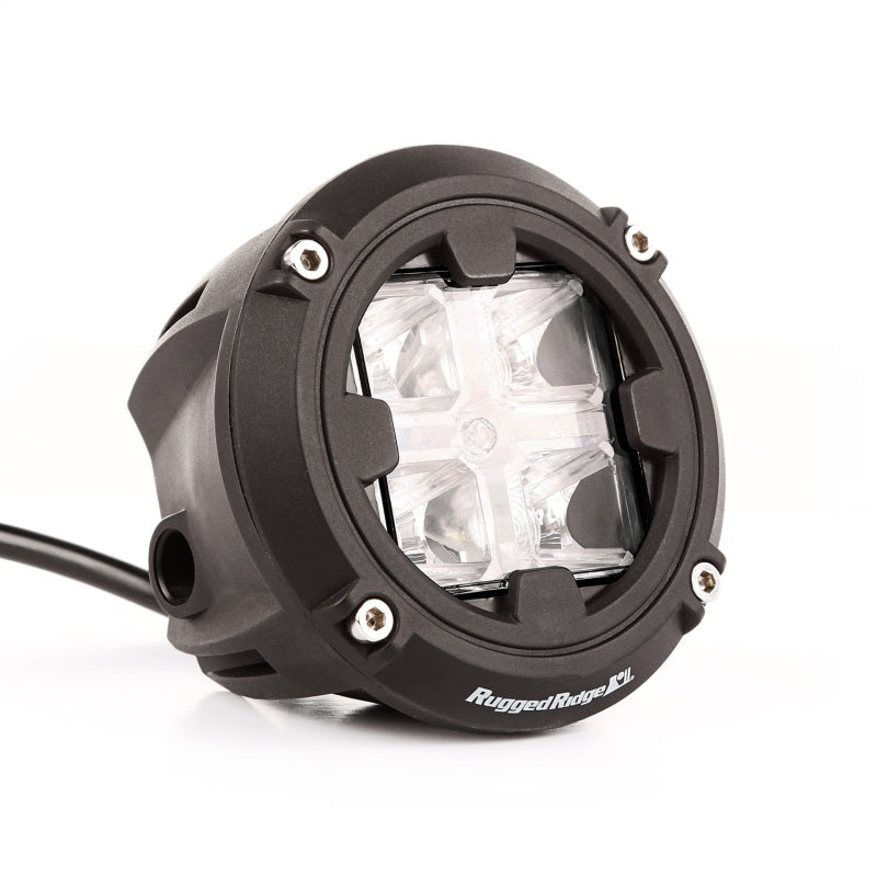 Rugged Ridge Light Kit 3.5 Inch Round Combo High/Low Beam - 15209.31