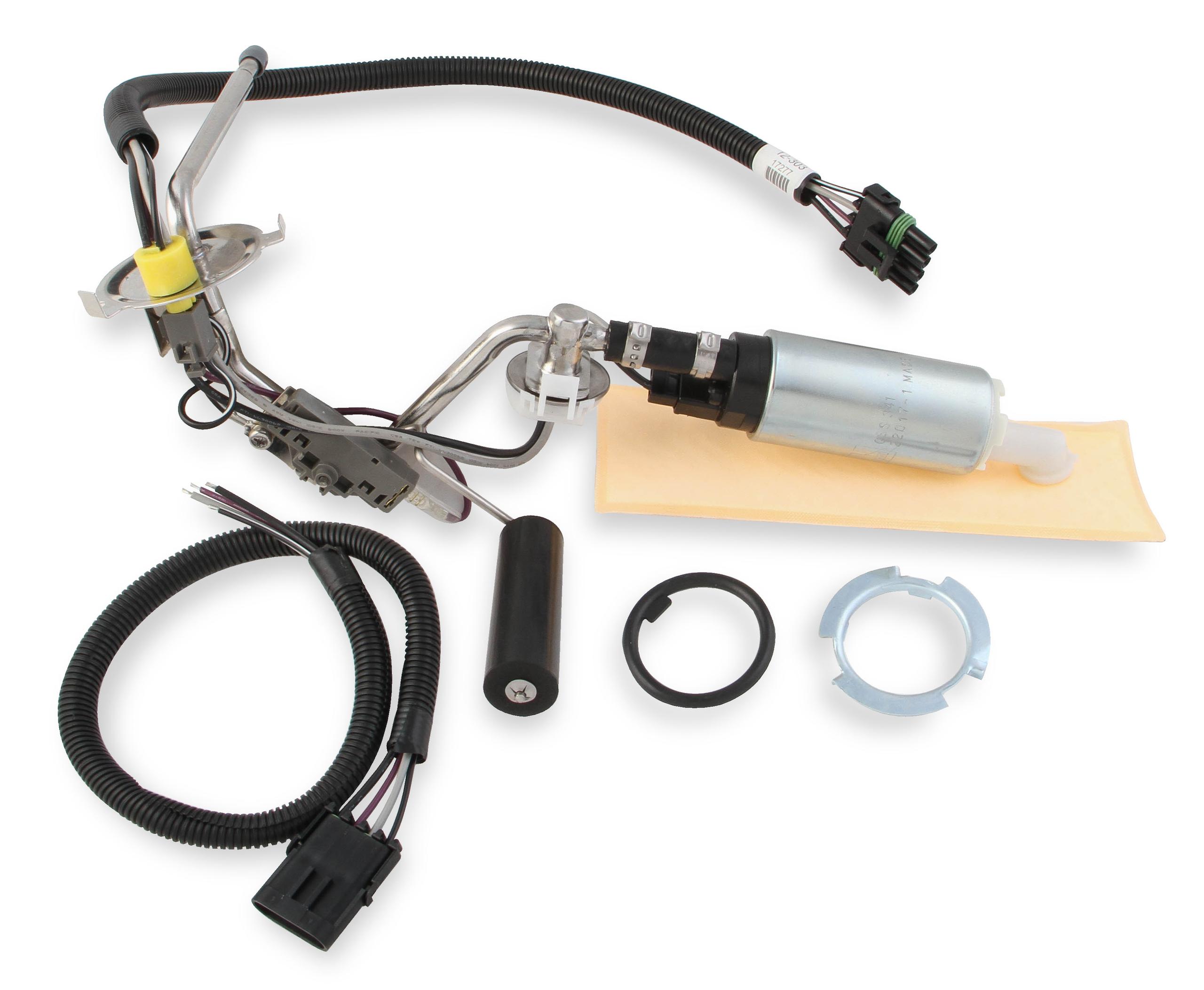 Holley EFI Fuel Tank Module - 350 LPH - 1968-1972 GM A-Body Vehicles (1968-1972 Buick, Chevrolet, GMC, Oldsmobile, Pontiac Fitments) - 12-373