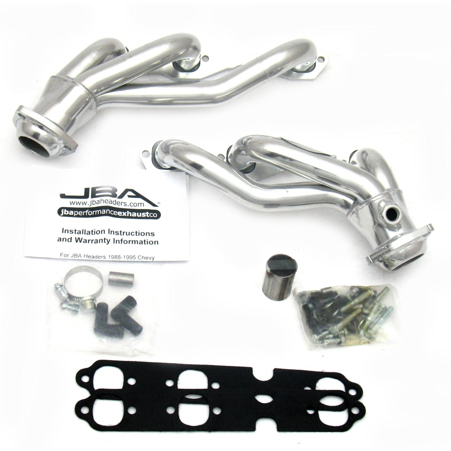 JBA 88-95 GM Full Size Trk 4.3L Sil Cer - 1840SJS