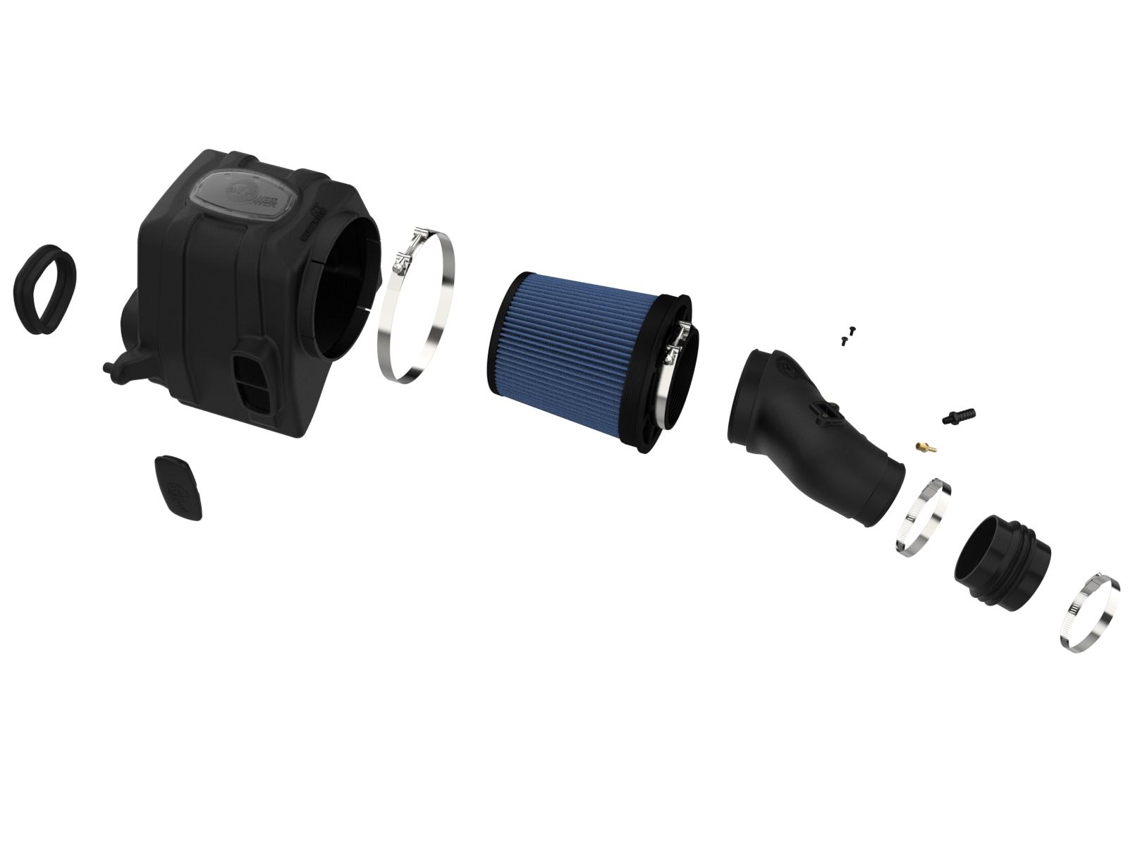 AFE Momentum GT Cold Air Intake System w/ Pro 5R Filter (2007-2021 Tundra w/ Magnuson Supercharger) - 50-70114R