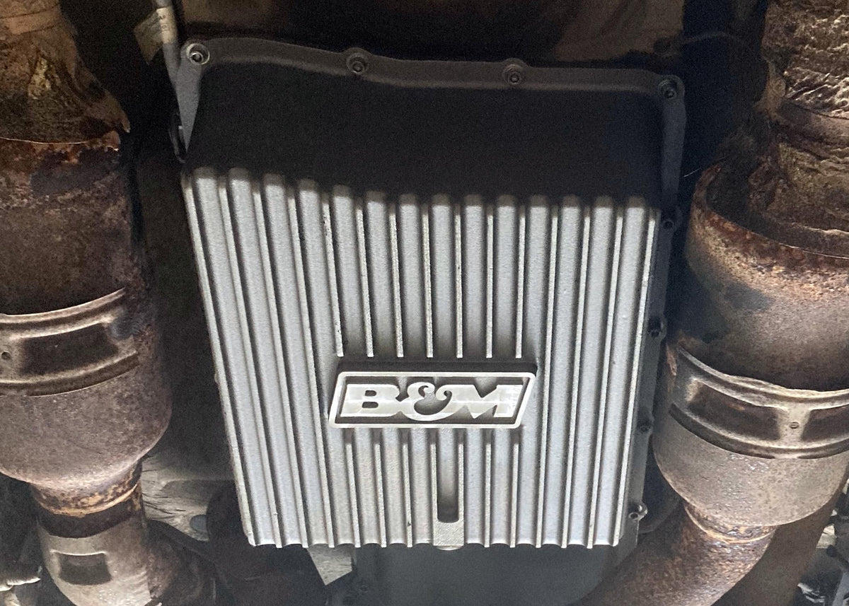 B&M Hi-Tek Transmission Oil Pan - 70397