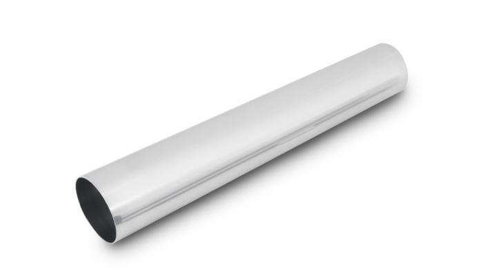 Vibrant Performance 5" Od T6061 Aluminum Straight Tube - 18" Long (Polished) - 2977