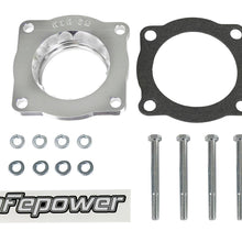 AFE Silver Bullet Throttle Body Spacer Kit (2001-2006 325Ci, 325i, 325xi) - 46-31008