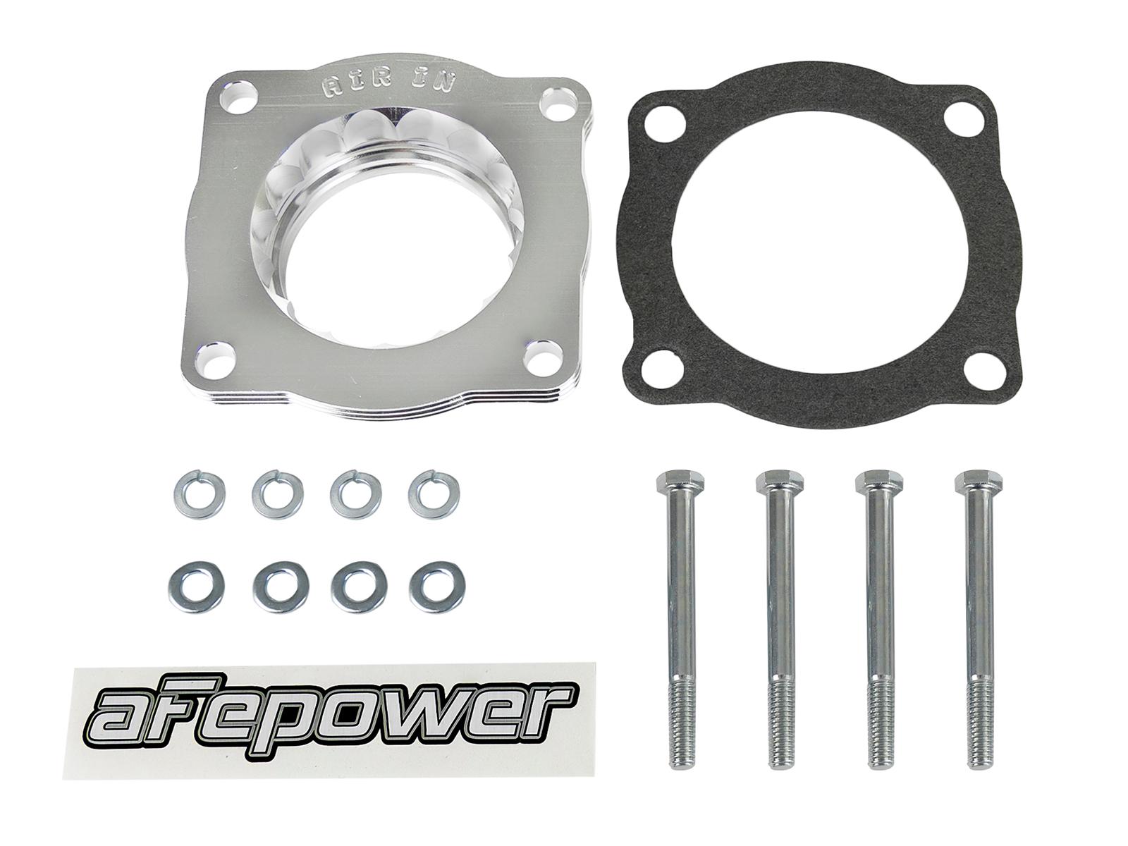 AFE Silver Bullet Throttle Body Spacer Kit (2001-2006 325Ci, 325i, 325xi) - 46-31008