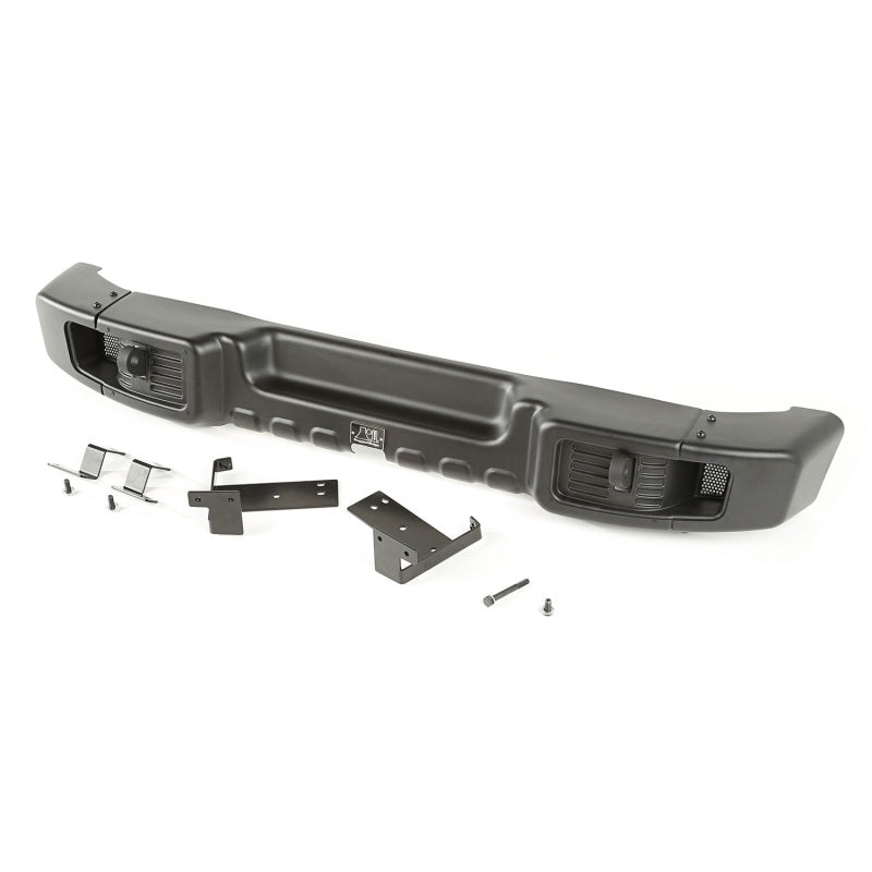 Rugged Ridge Spartacus Bumper Rear Black; 07-18 Jeep Wrangler Jk - 11544.51